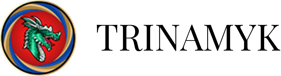 Green dragon emblem on black background.